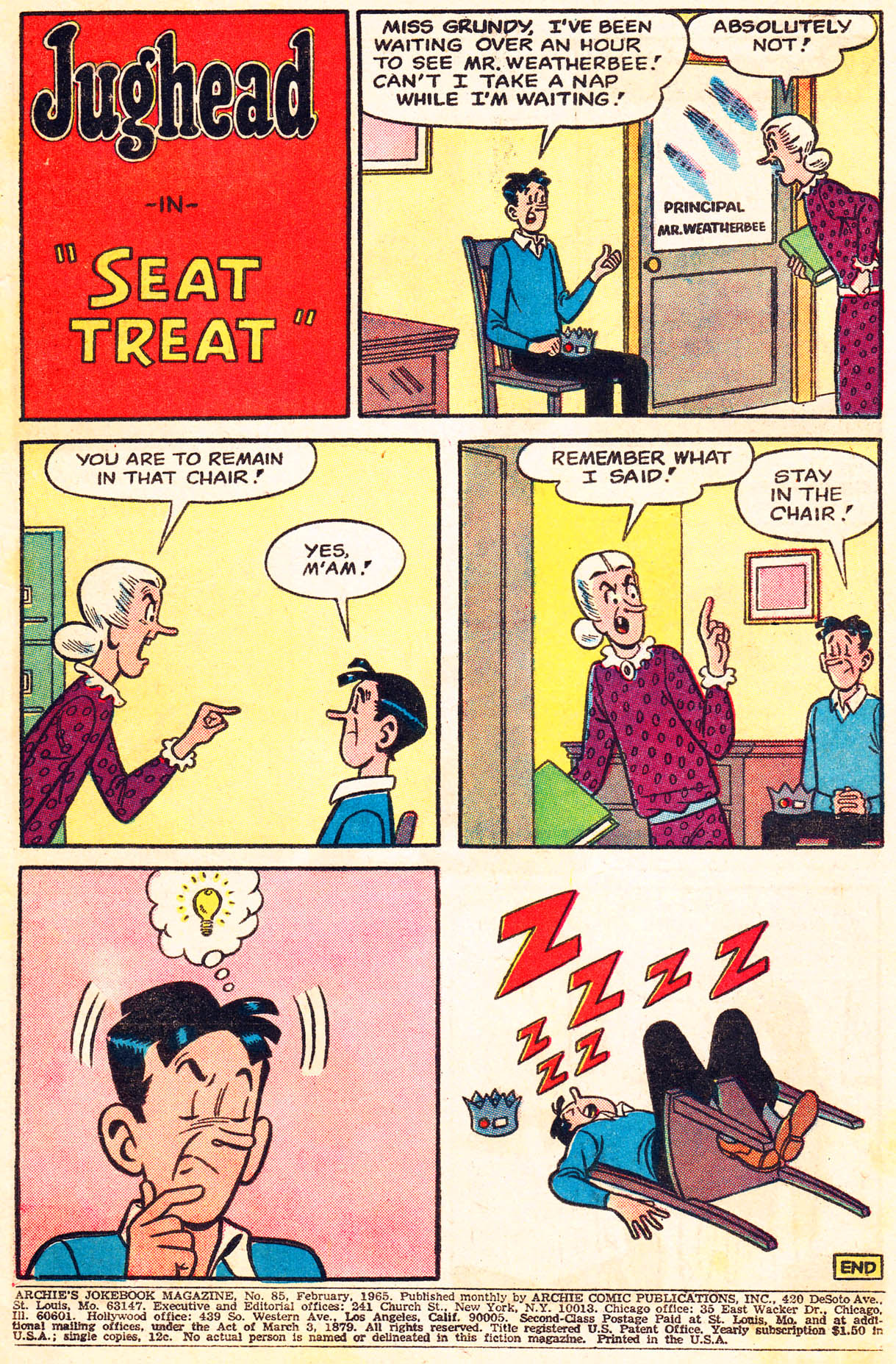 Read online Archie's Joke Book Magazine comic -  Issue #85 - 3