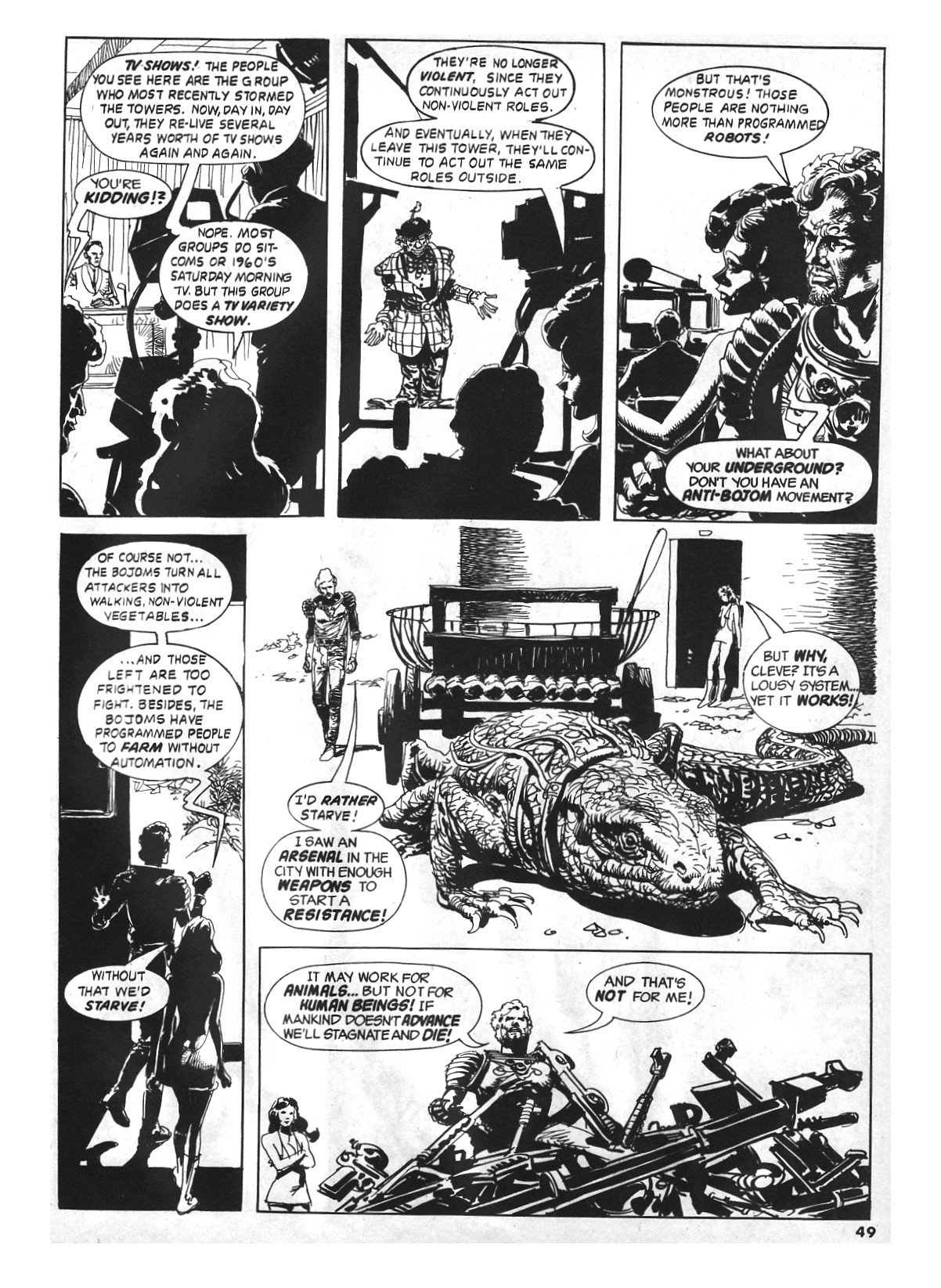 Read online Vampirella (1969) comic -  Issue #72 - 49
