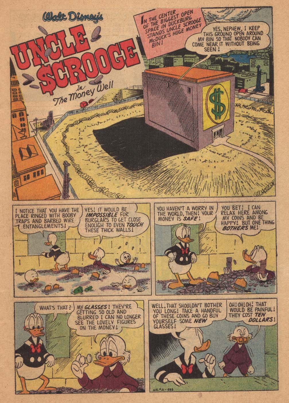 Read online Uncle Scrooge (1953) comic -  Issue #21 - 3