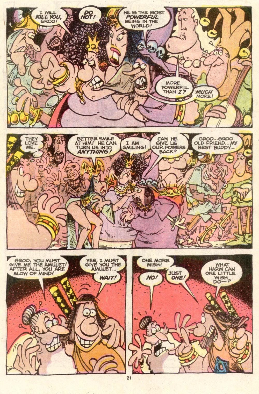 Read online Sergio Aragonés Groo the Wanderer comic -  Issue #35 - 23