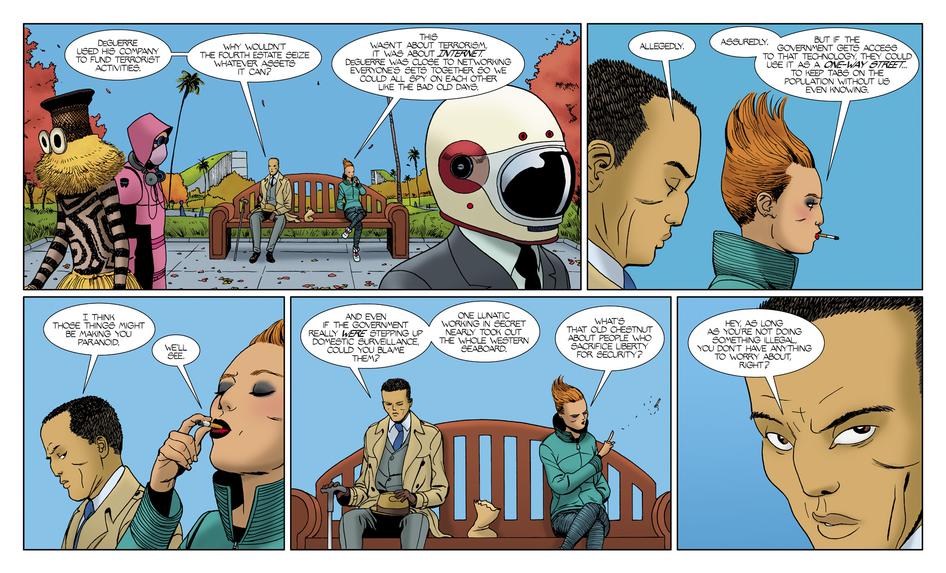 Read online The Private Eye comic -  Issue # _TPB 2 - 136