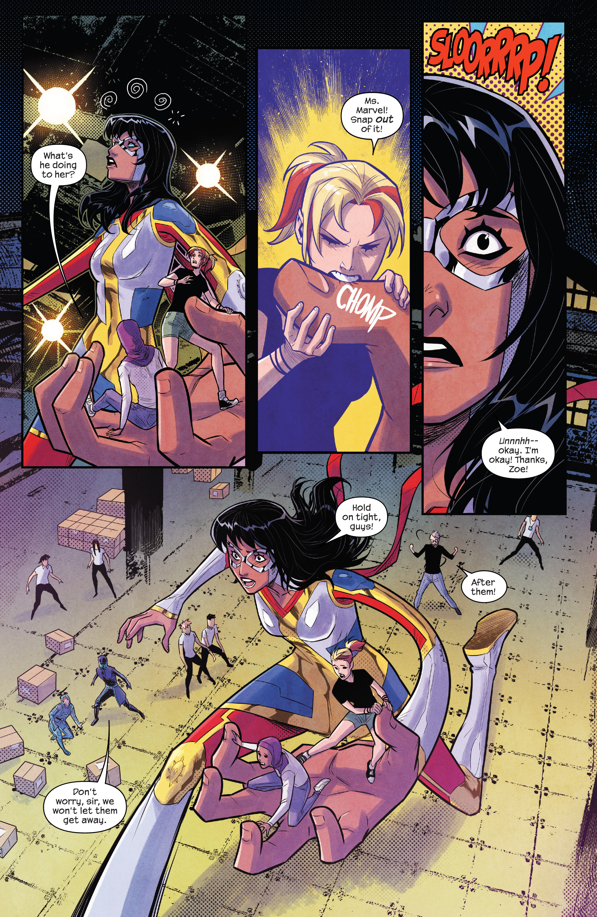 Read online Magnificent Ms. Marvel comic -  Issue #8 - 13