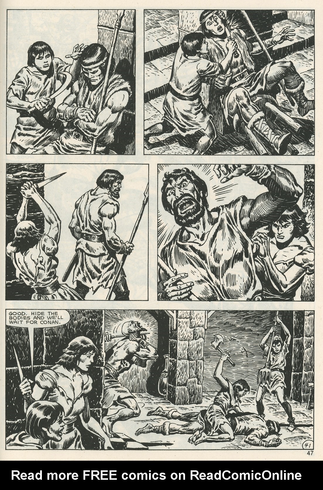 Read online The Savage Sword Of Conan comic -  Issue #119 - 46