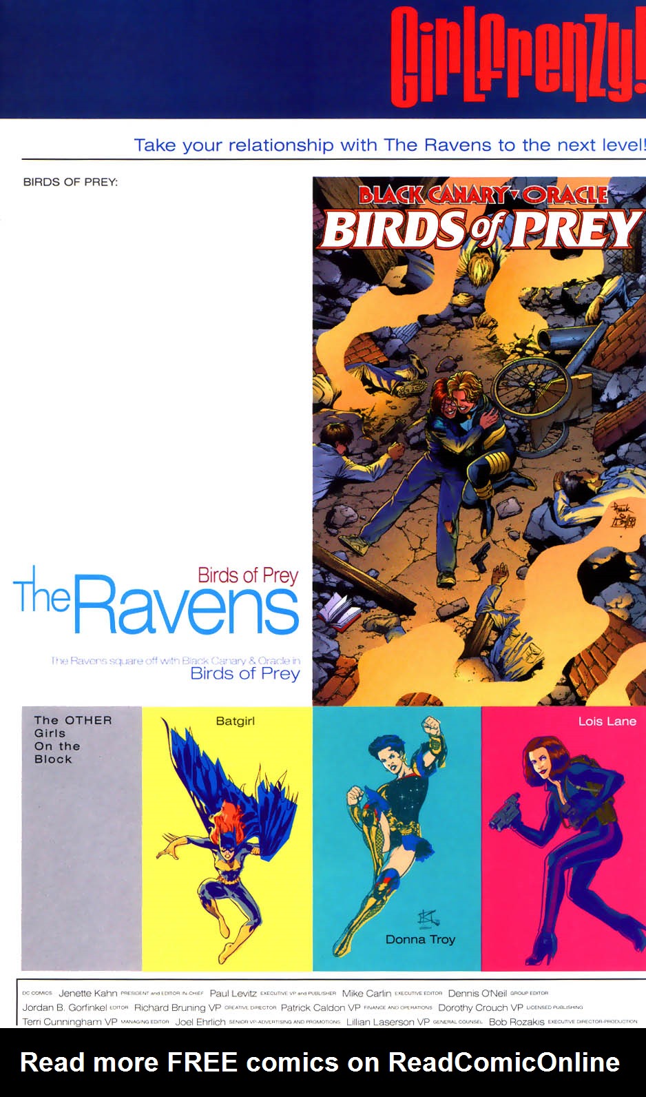 Read online Birds of Prey: The Ravens comic -  Issue # Full - 23