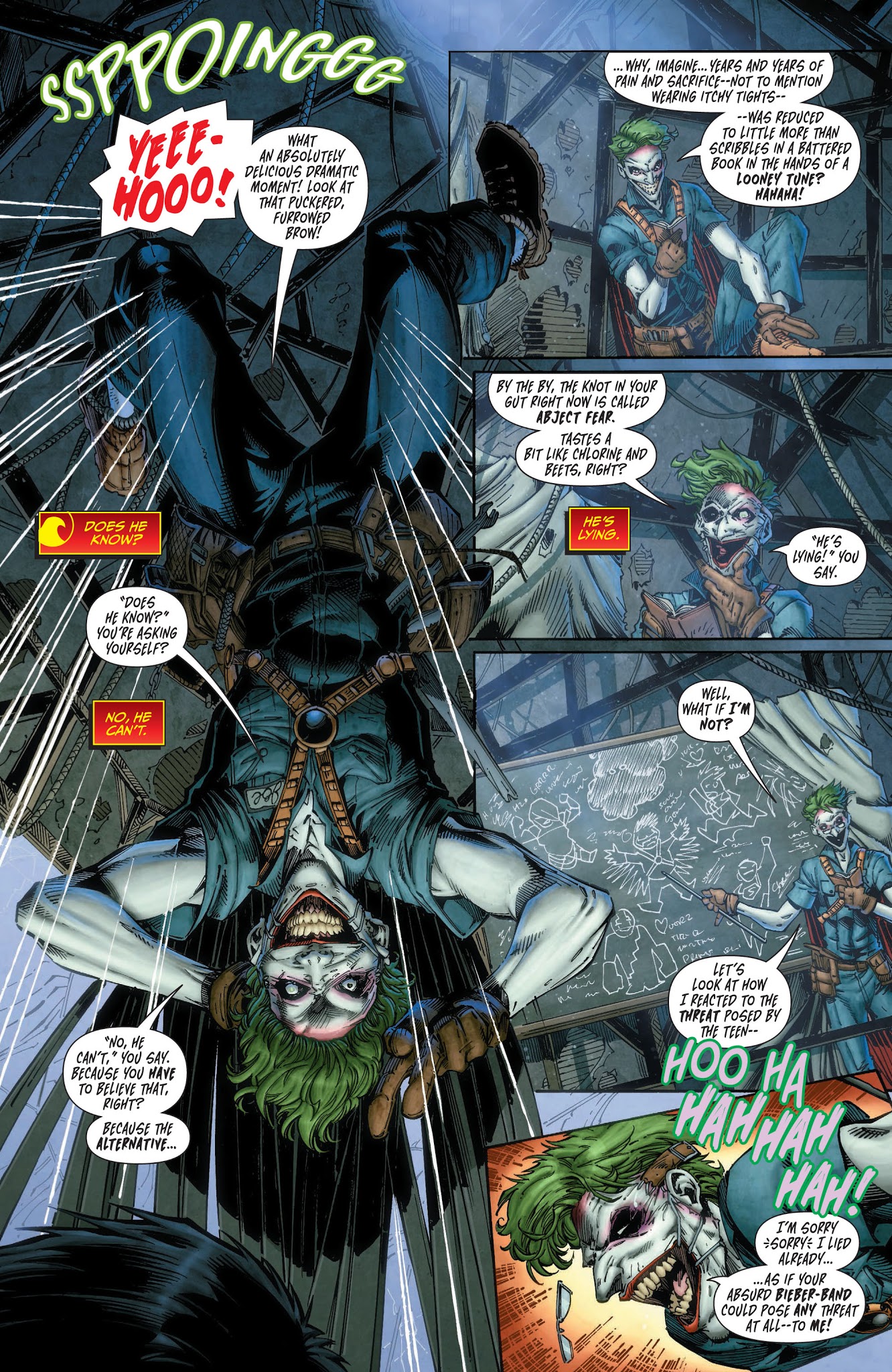 Read online The Joker: Death of the Family comic -  Issue # TPB - 239