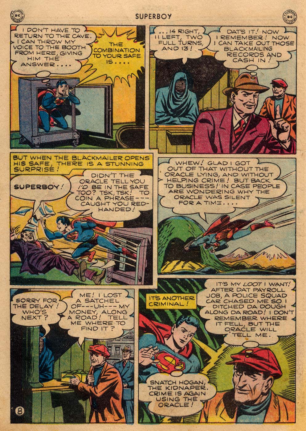 Read online Superboy (1949) comic -  Issue #4 - 9