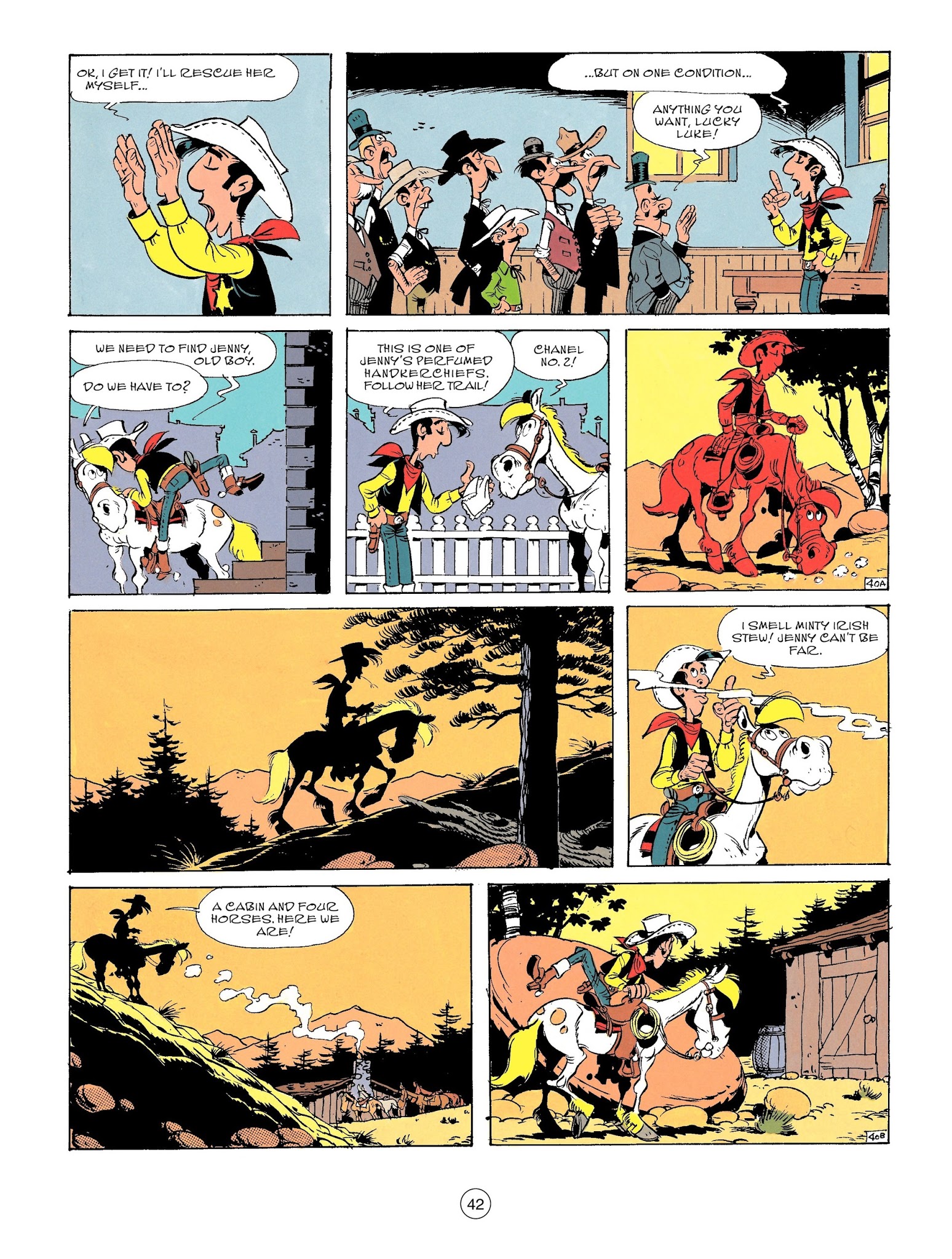 Read online A Lucky Luke Adventure comic -  Issue #59 - 44