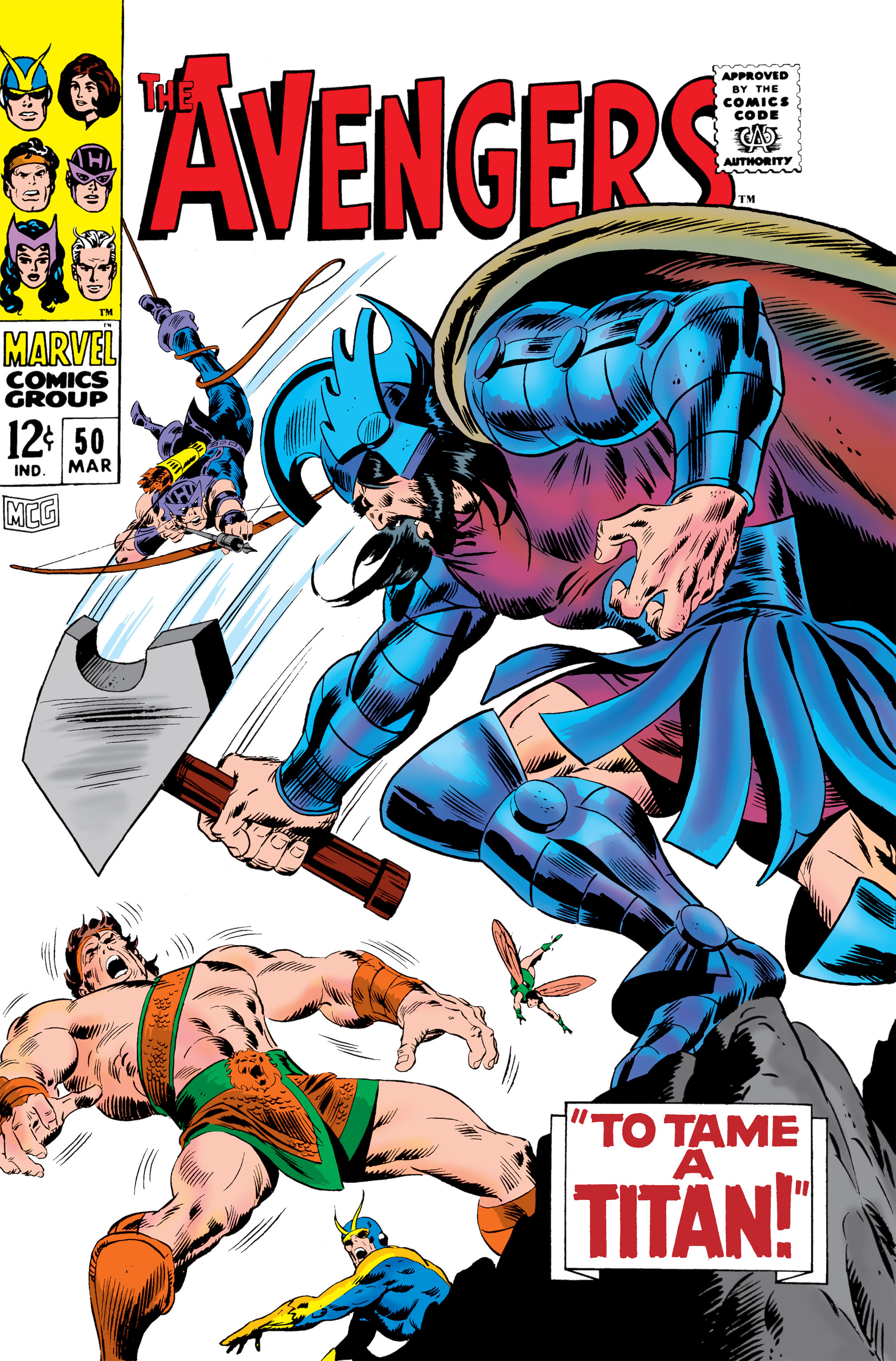 Read online Marvel Masterworks: The Avengers comic -  Issue # TPB 5 (Part 2) - 93
