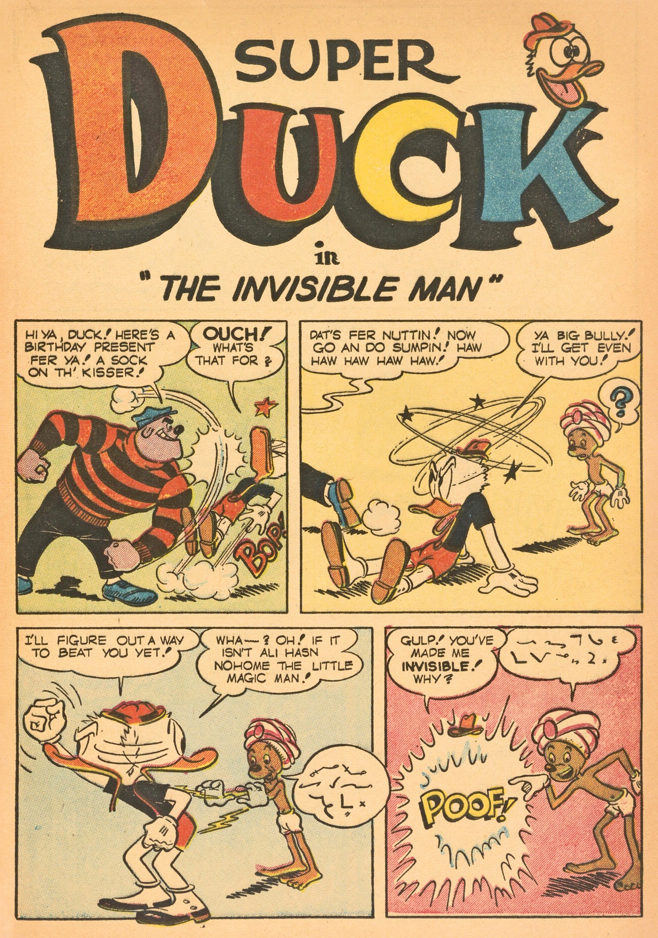 Read online Super Duck Comics comic -  Issue #24 - 25
