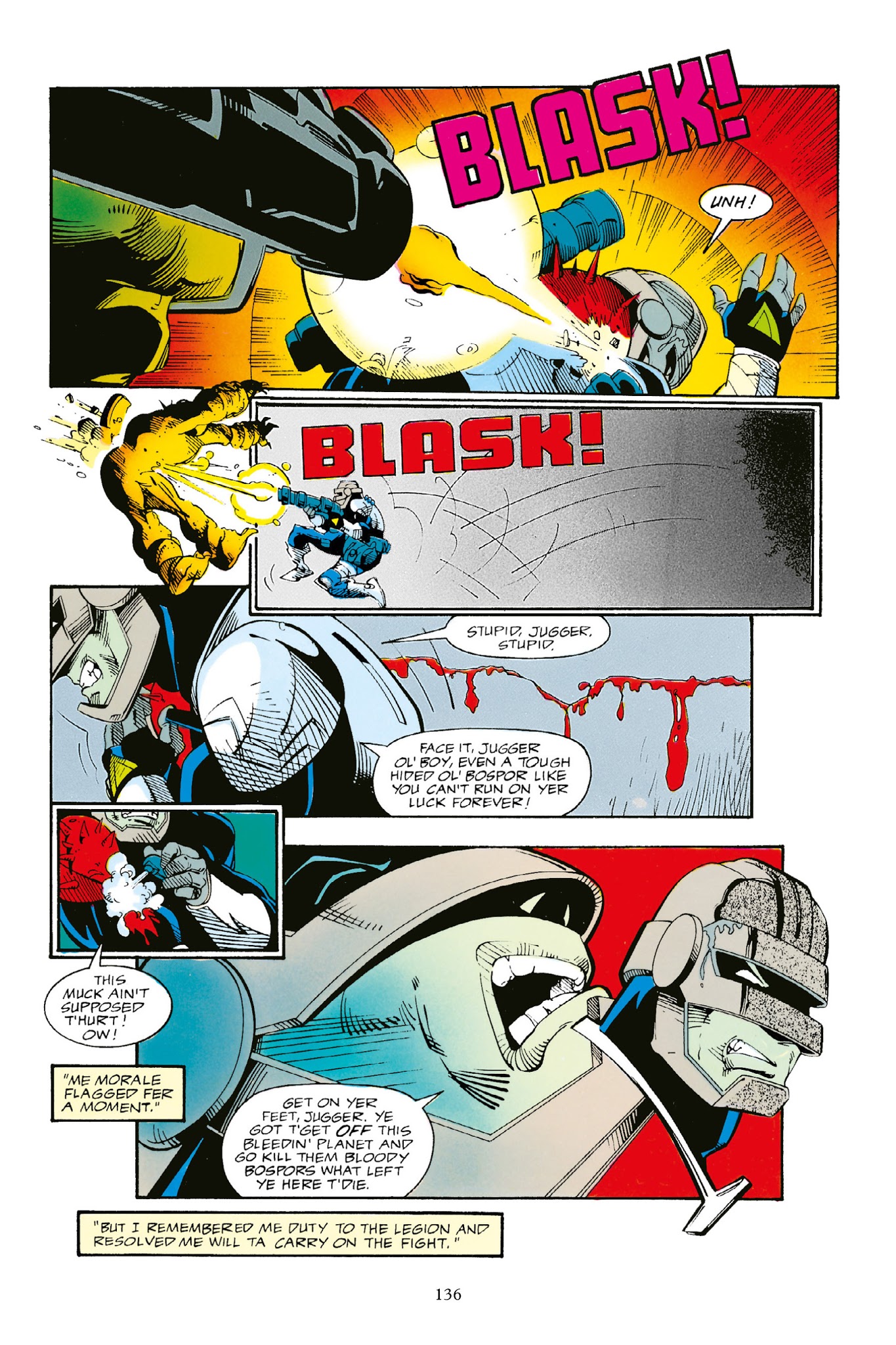 Read online Alien Legion: Dead and Buried comic -  Issue # TPB - 135