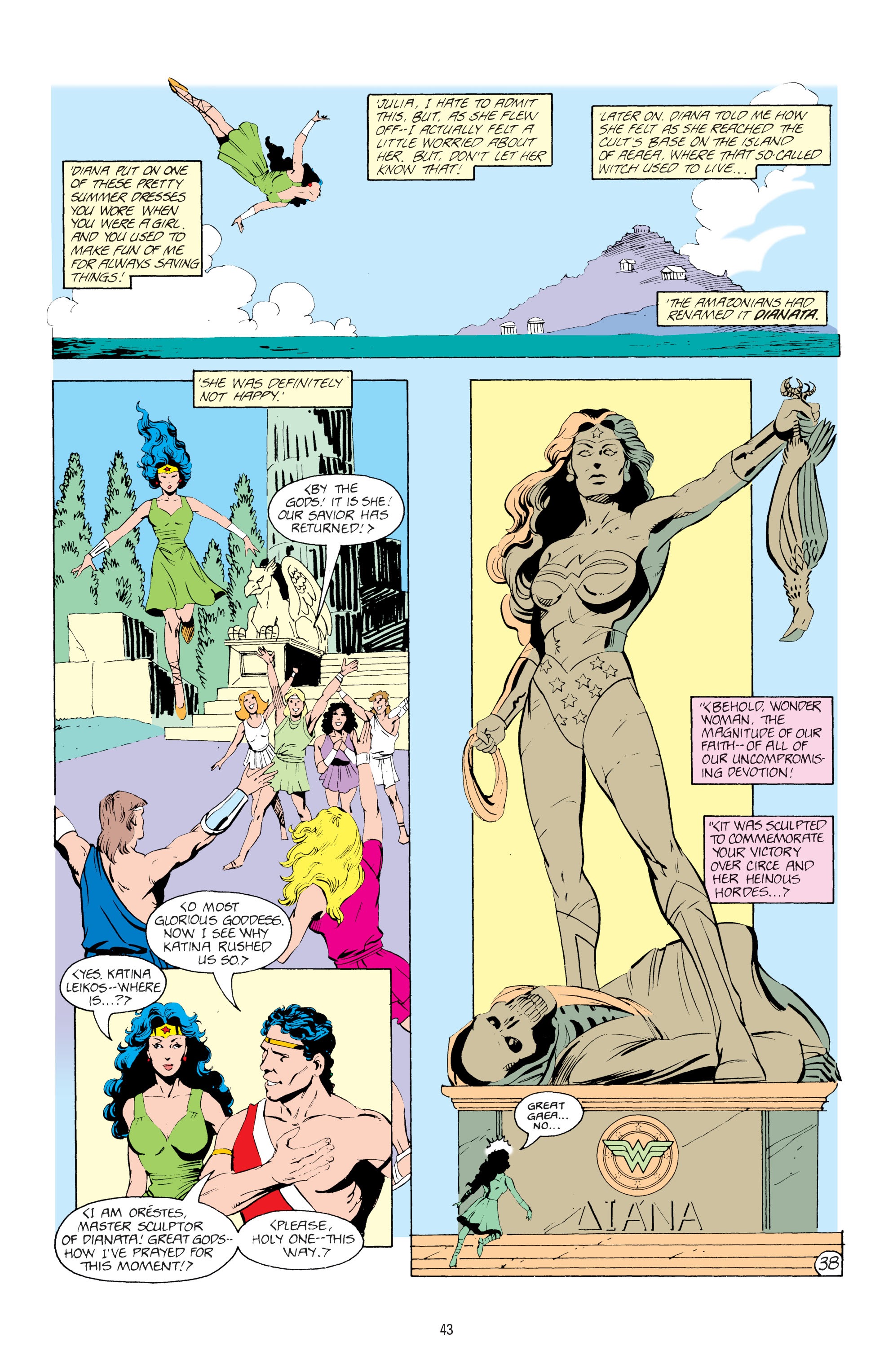 Read online Wonder Woman By George Pérez comic -  Issue # TPB 4 (Part 1) - 43