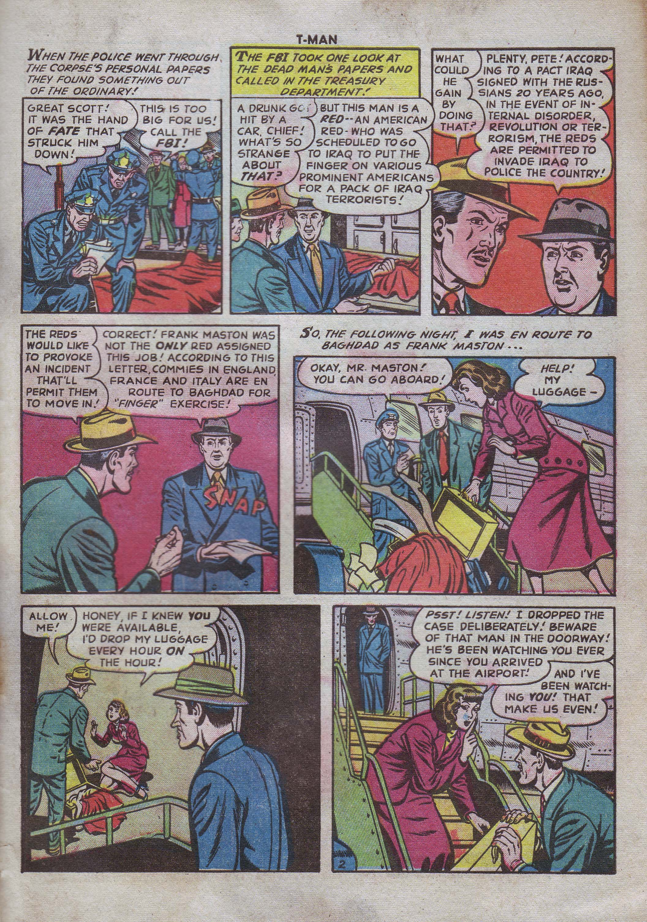 Read online T-Man: World Wide Trouble Shooter comic -  Issue #9 - 27