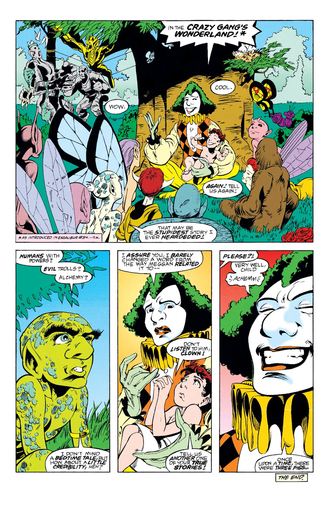 Read online Excalibur Visionaries: Alan Davis comic -  Issue # TPB 2 (Part 2) - 137