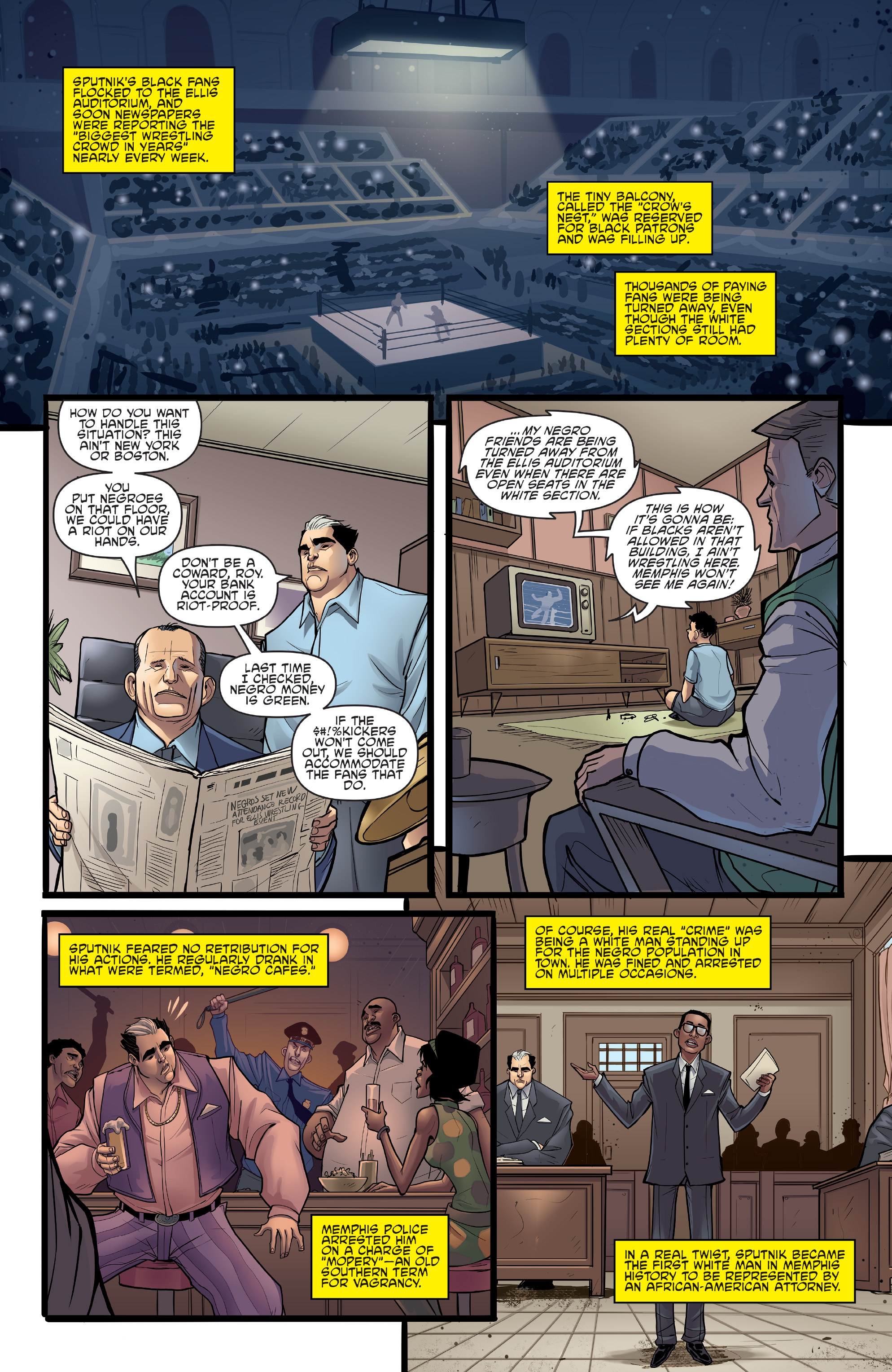 Read online Jim Cornette Presents: Behind the Curtain - Real Pro Wrestling Stories comic -  Issue # TPB - 11