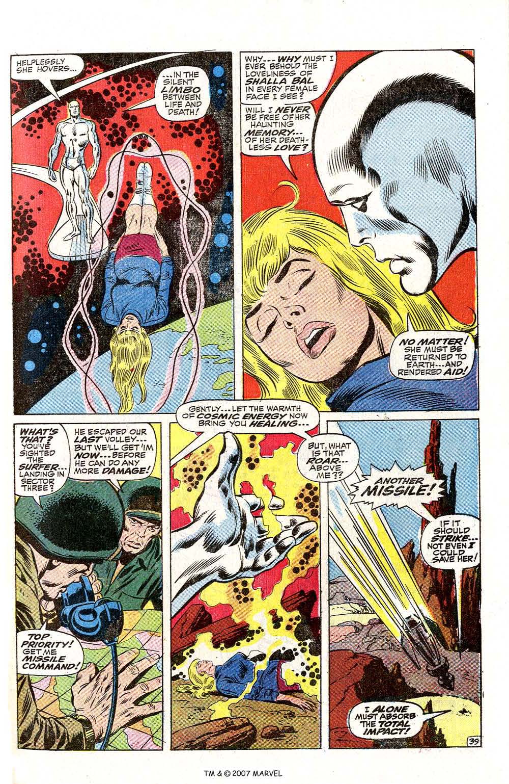 Read online Silver Surfer (1968) comic -  Issue #2 - 51