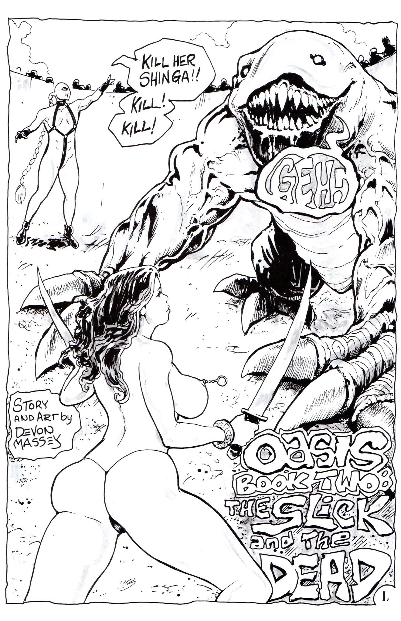 Read online Cavewoman: Oasis comic -  Issue #2 - 3