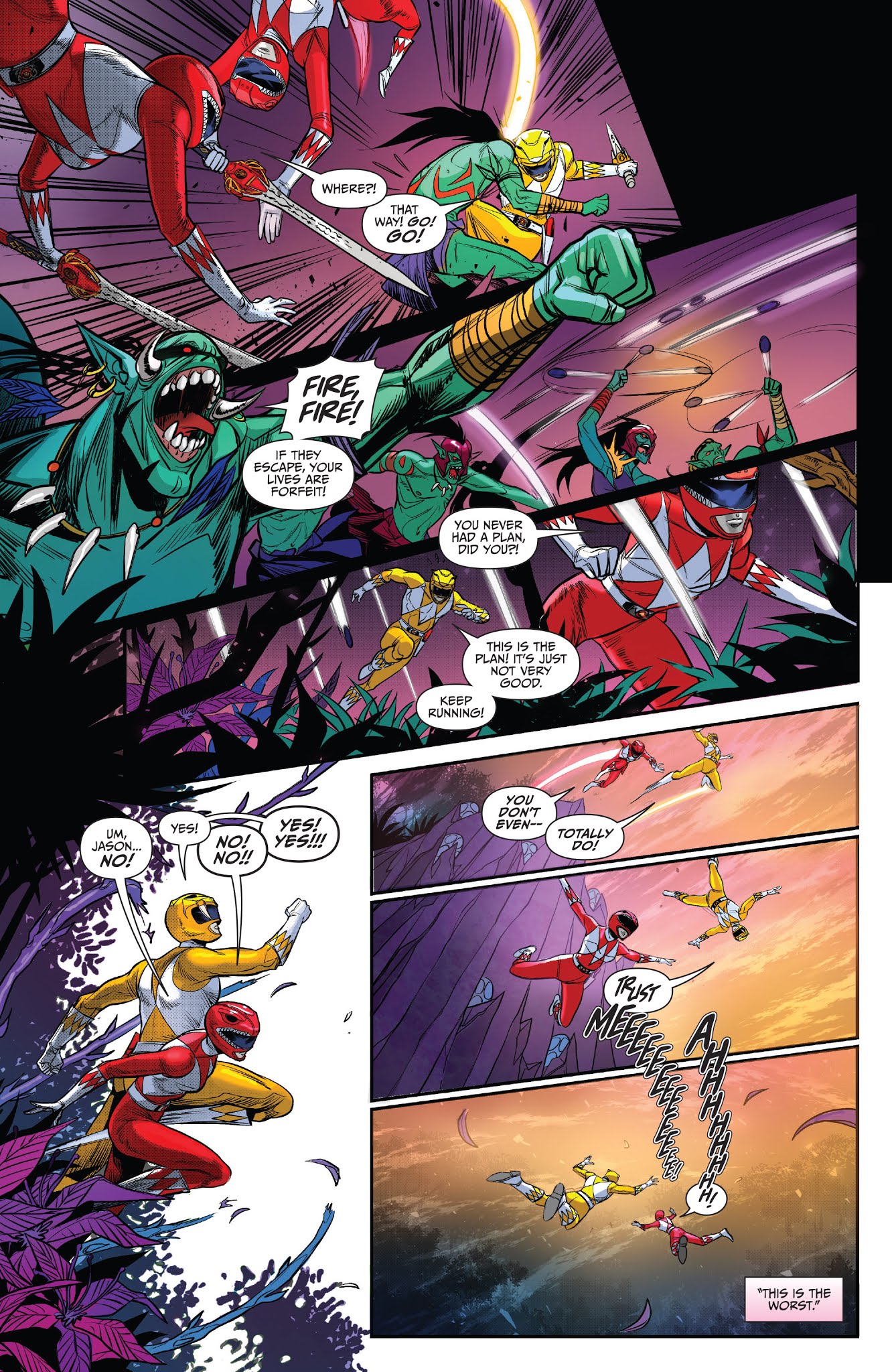 Read online Saban's Go Go Power Rangers comic -  Issue #14 - 20