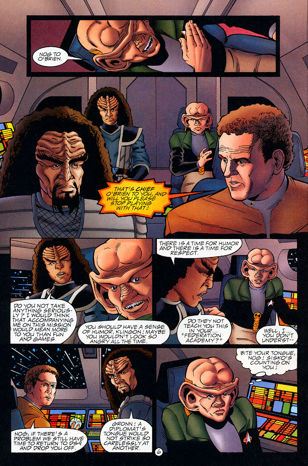 Read online Star Trek: Deep Space Nine: Celebrity Series comic -  Issue #2 - 8