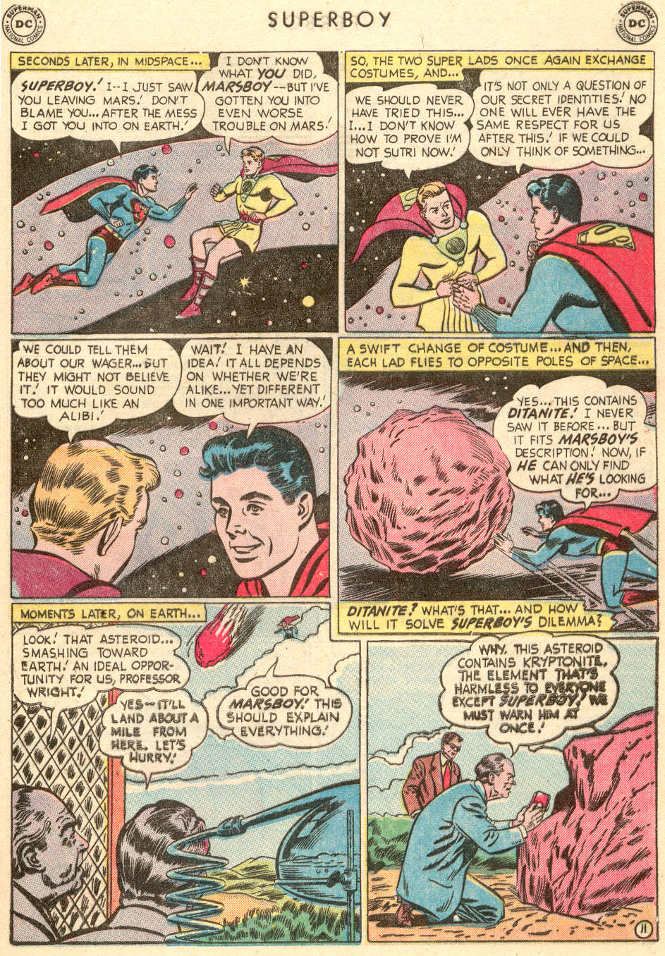 Read online Superboy (1949) comic -  Issue #16 - 40