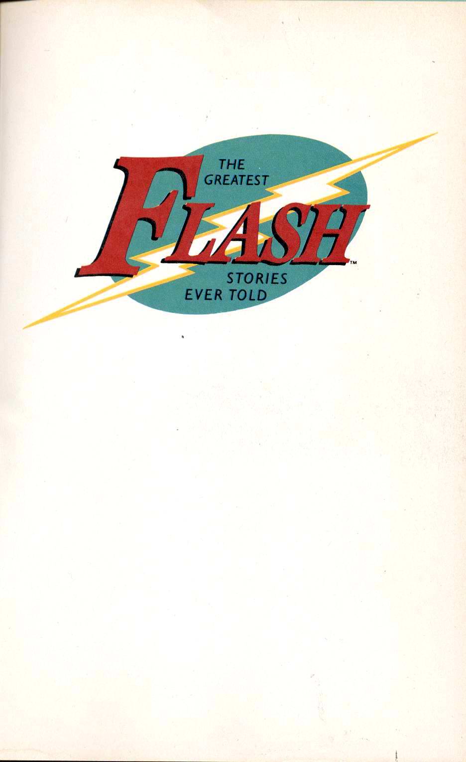 Read online The Greatest Flash Stories Ever Told comic -  Issue # TPB - 2