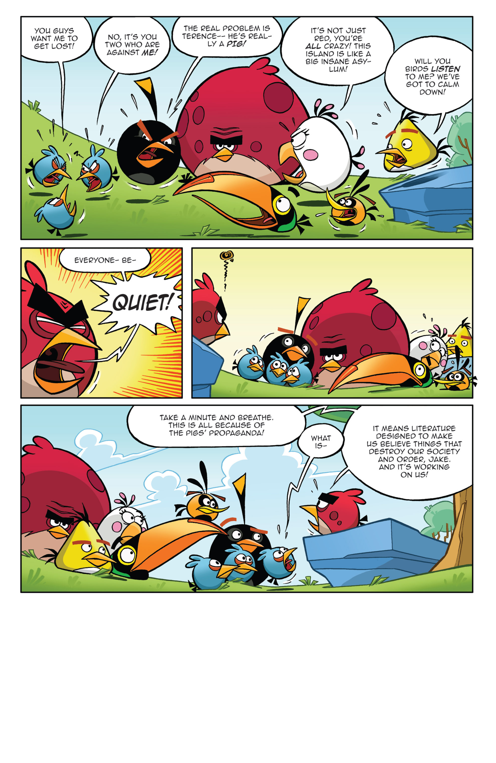 Read online Angry Birds Comics (2014) comic -  Issue #1 - 28