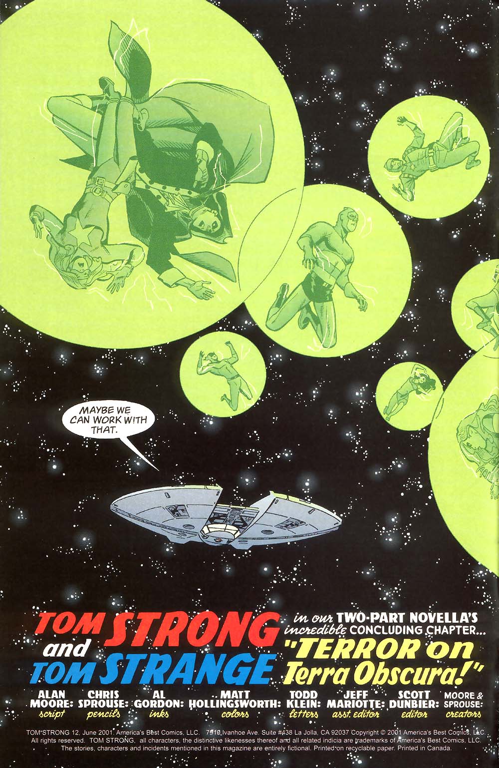 Read online Tom Strong comic -  Issue #12 - 3