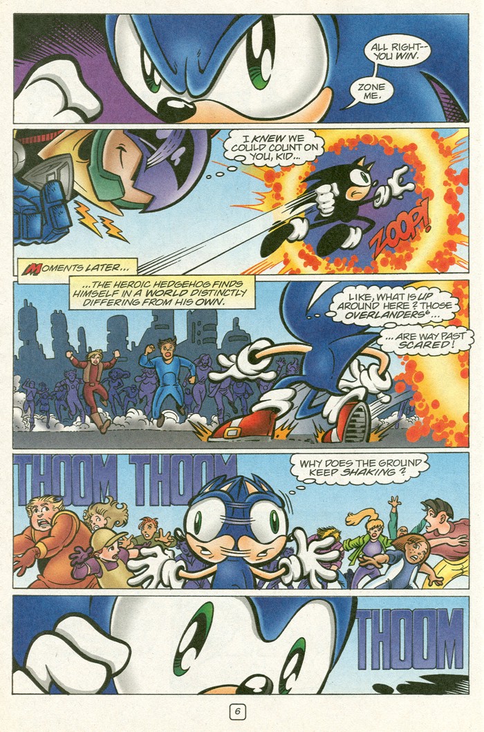 Read online Sonic Super Special comic -  Issue #12 - Sonic and Knuckles visa versa - 23