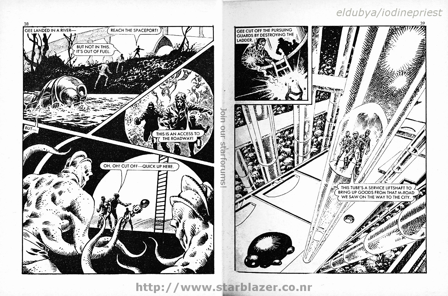 Read online Starblazer comic -  Issue #154 - 21
