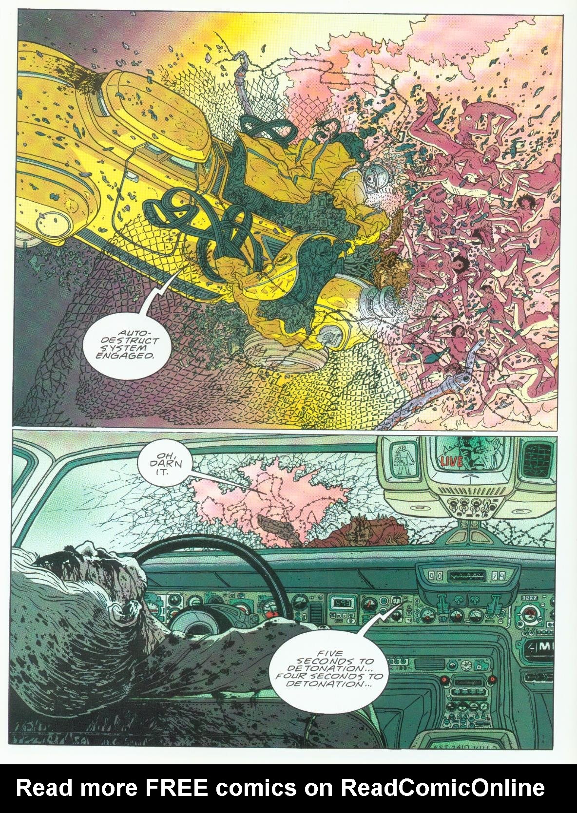 Read online Hard Boiled comic -  Issue #1 - 10