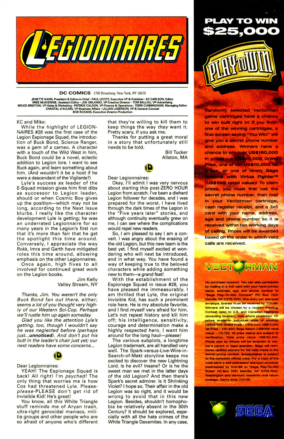 Read online Legionnaires comic -  Issue #33 - 24