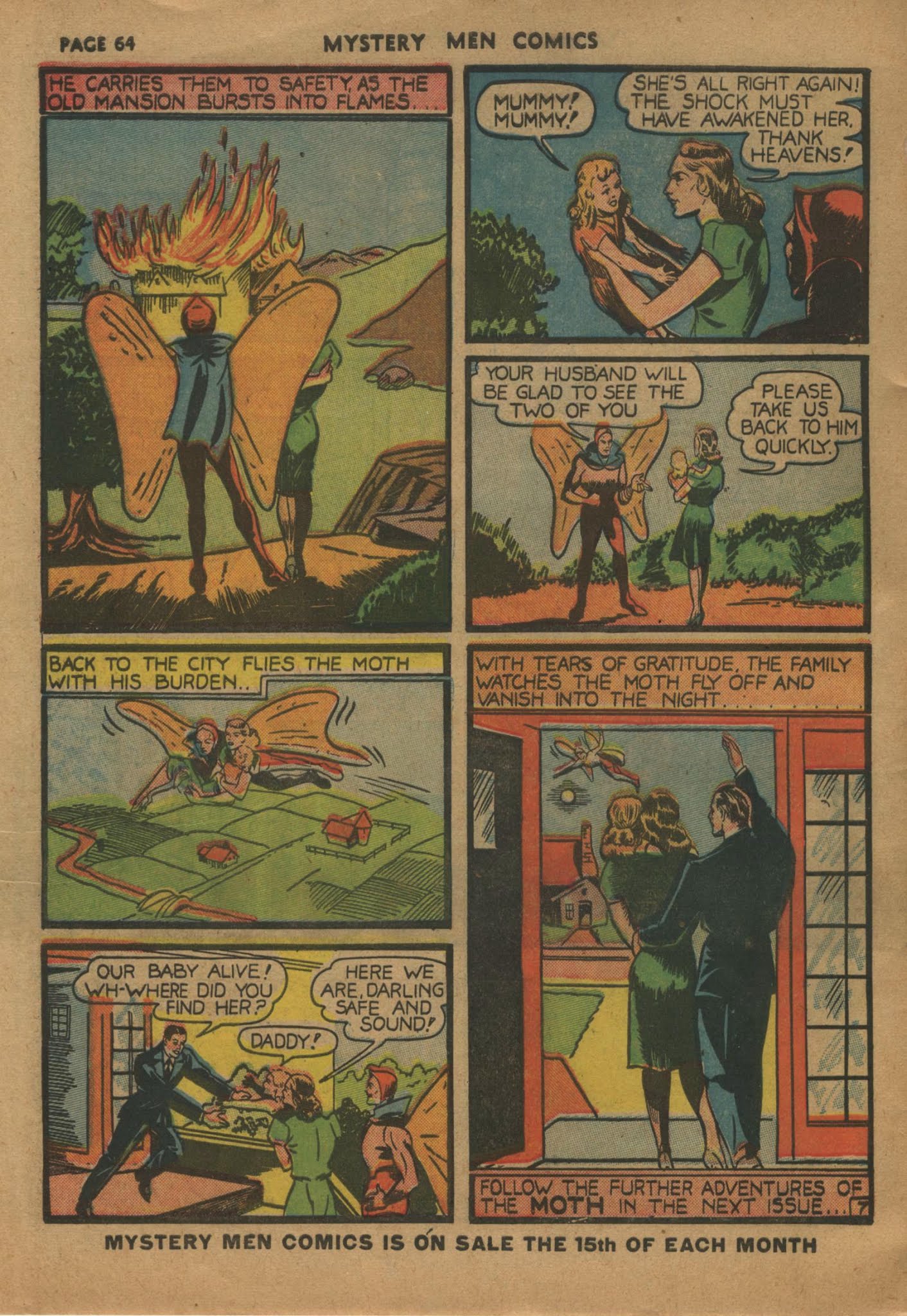 Read online Mystery Men Comics comic -  Issue #9 - 66