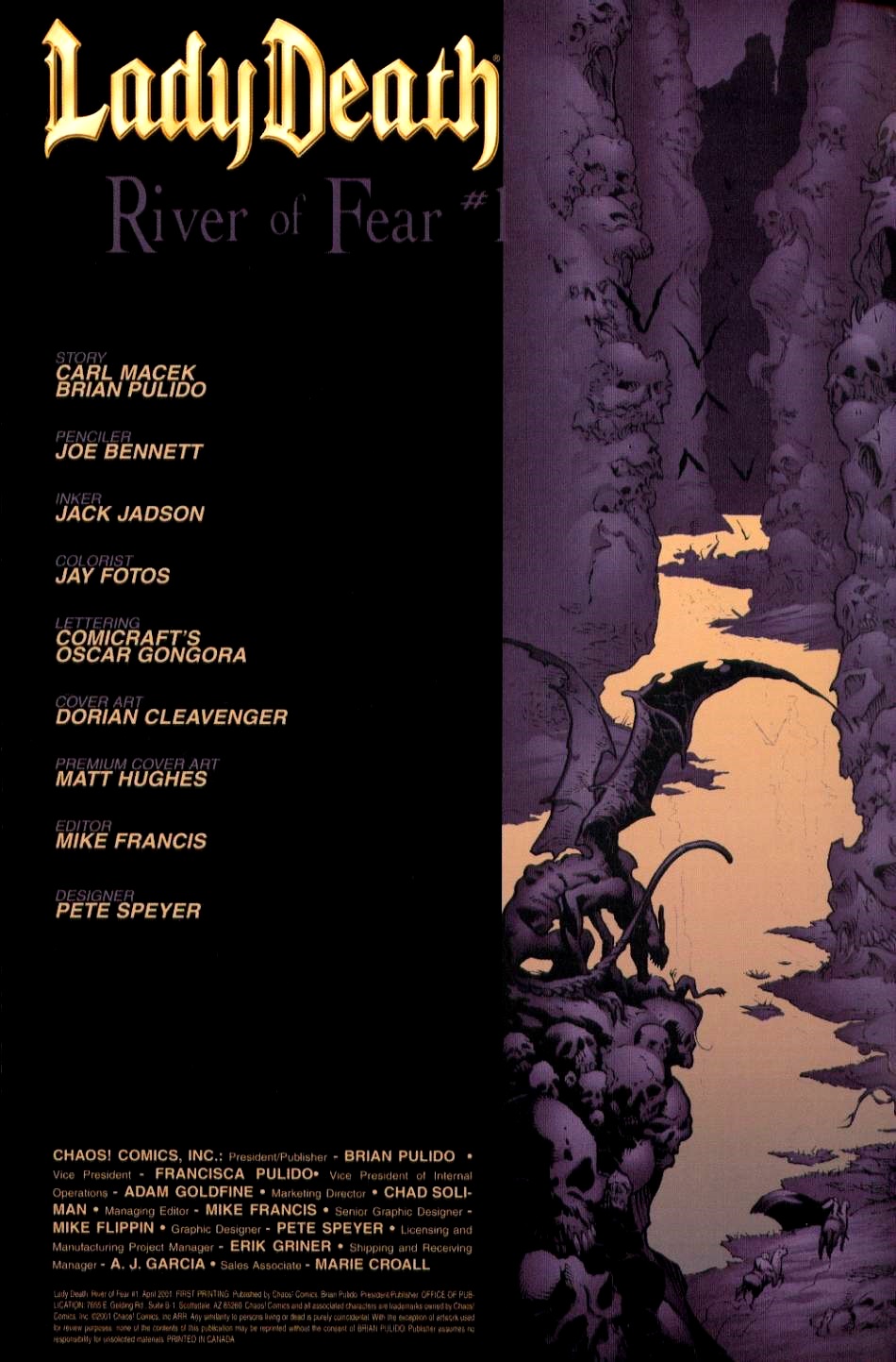 Read online Lady Death: River of Fear comic -  Issue # Full - 2