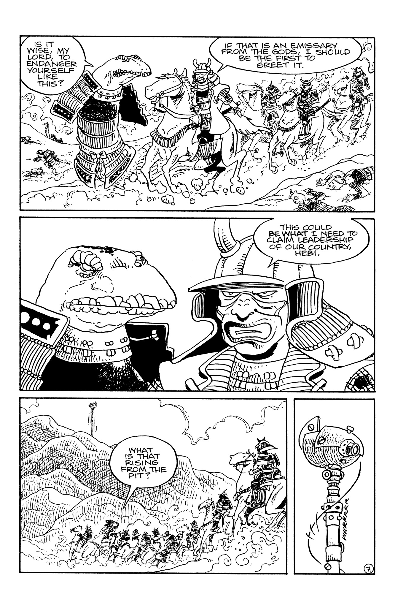 Read online Usagi Yojimbo: Senso comic -  Issue #2 - 9