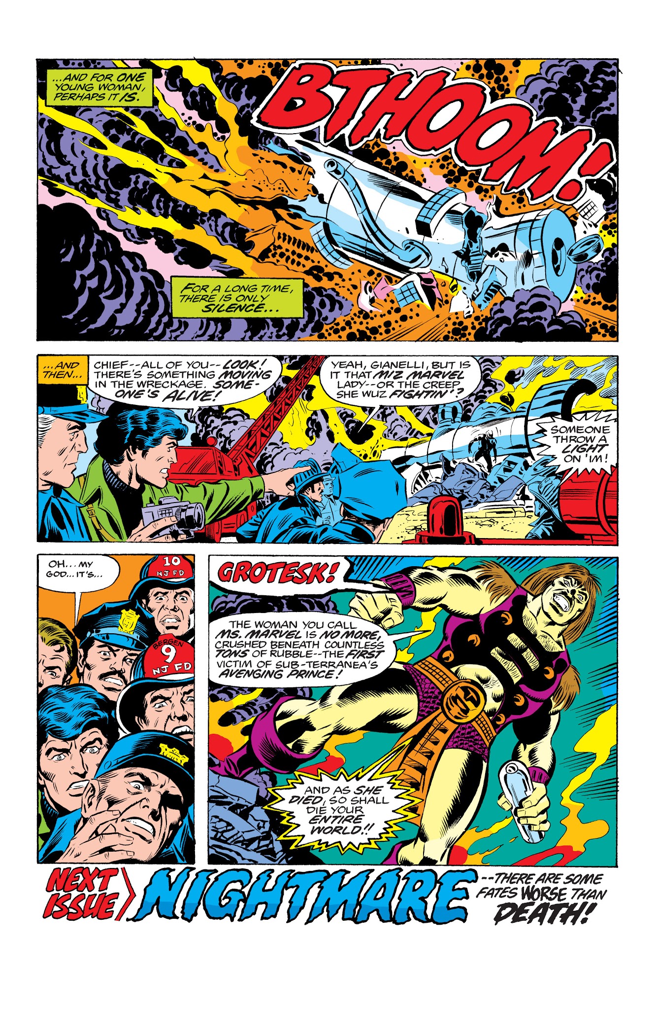 Read online Marvel Masterworks: Ms. Marvel comic -  Issue # TPB 1 - 114