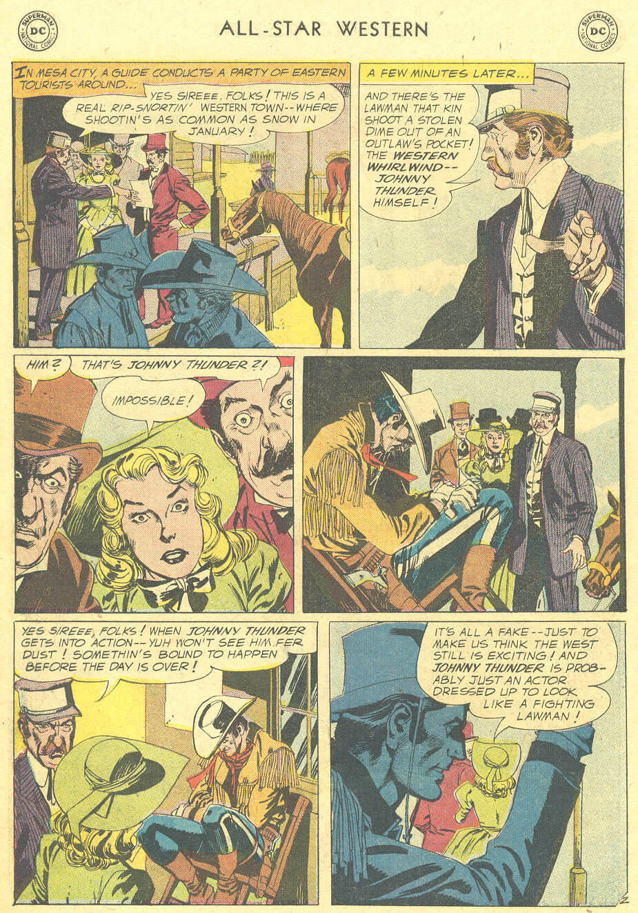 Read online All-Star Western (1951) comic -  Issue #105 - 26