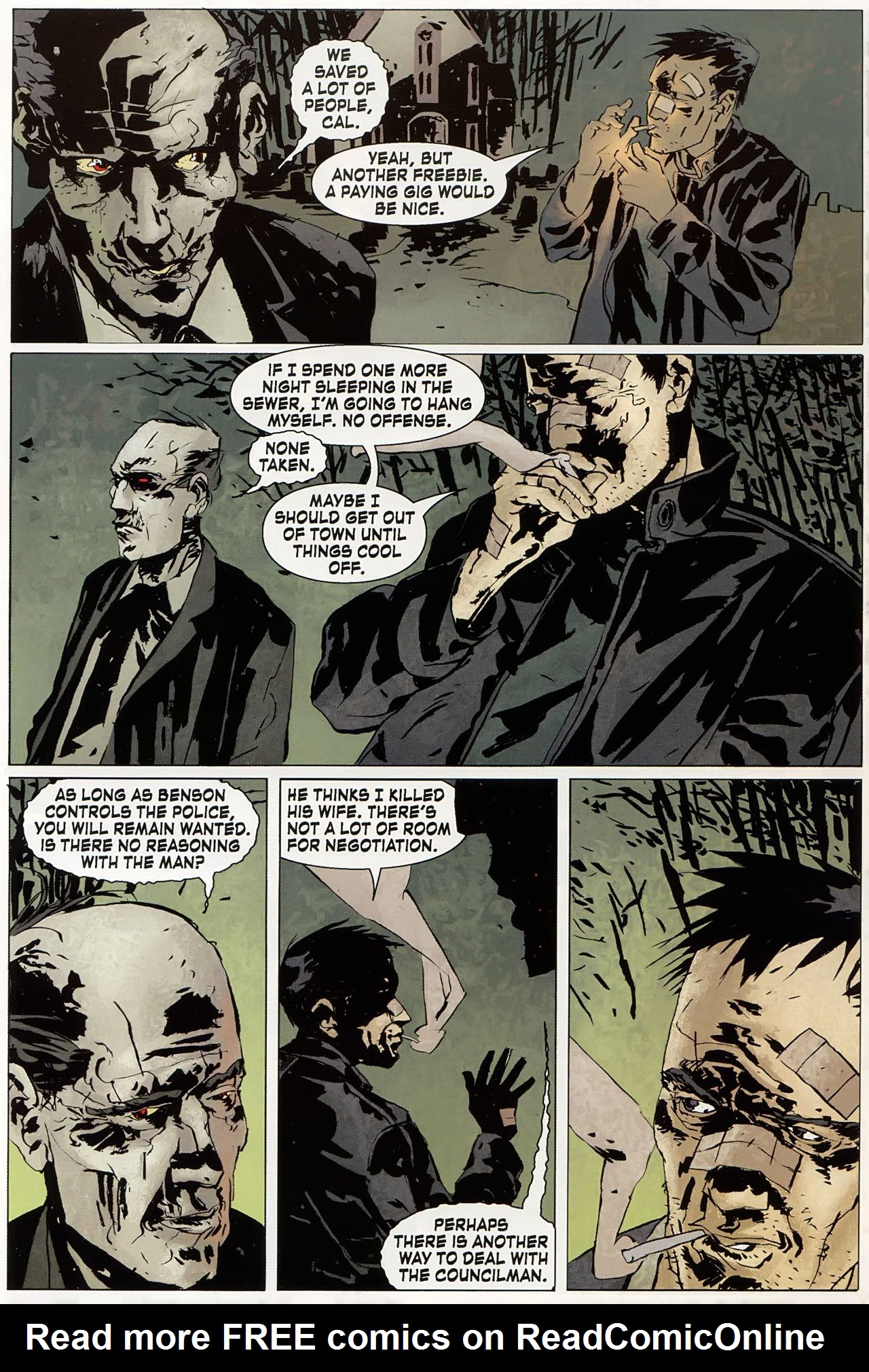 Read online Criminal Macabre: Cell Block 666 comic -  Issue #1 - 8
