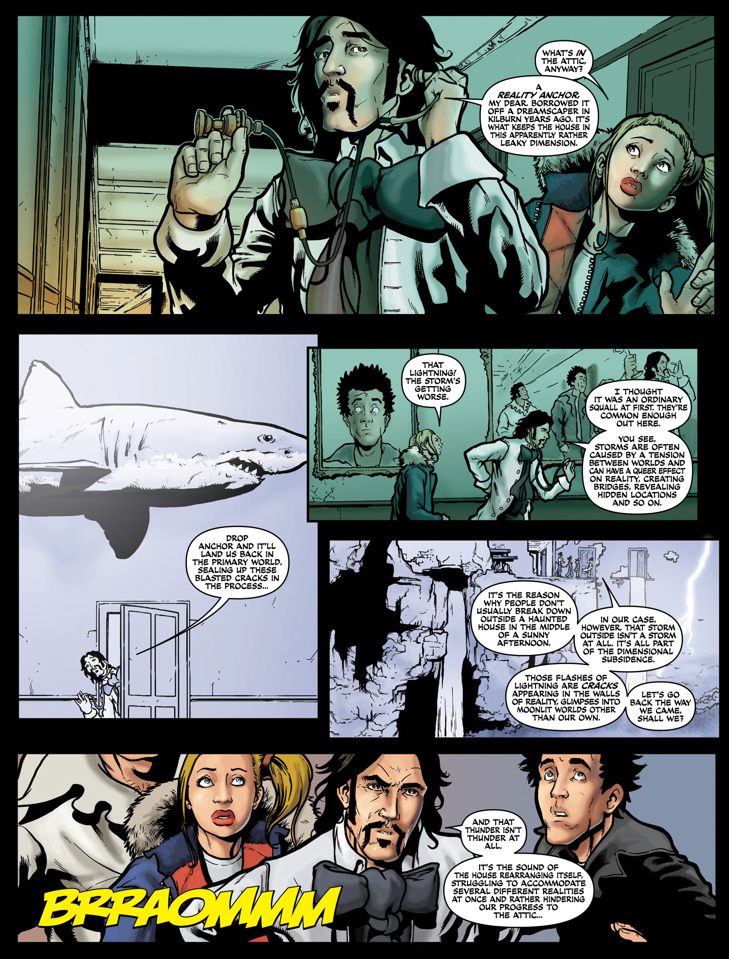 Read online Dandridge: Return of the Chap comic -  Issue # TPB - 53