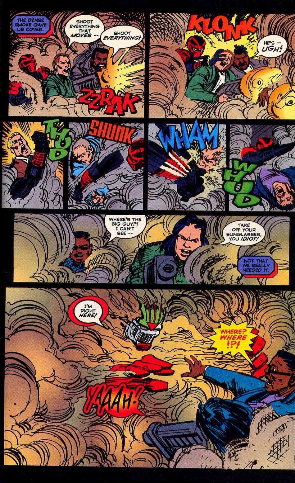 Read online Night Thrasher comic -  Issue #16 - 17