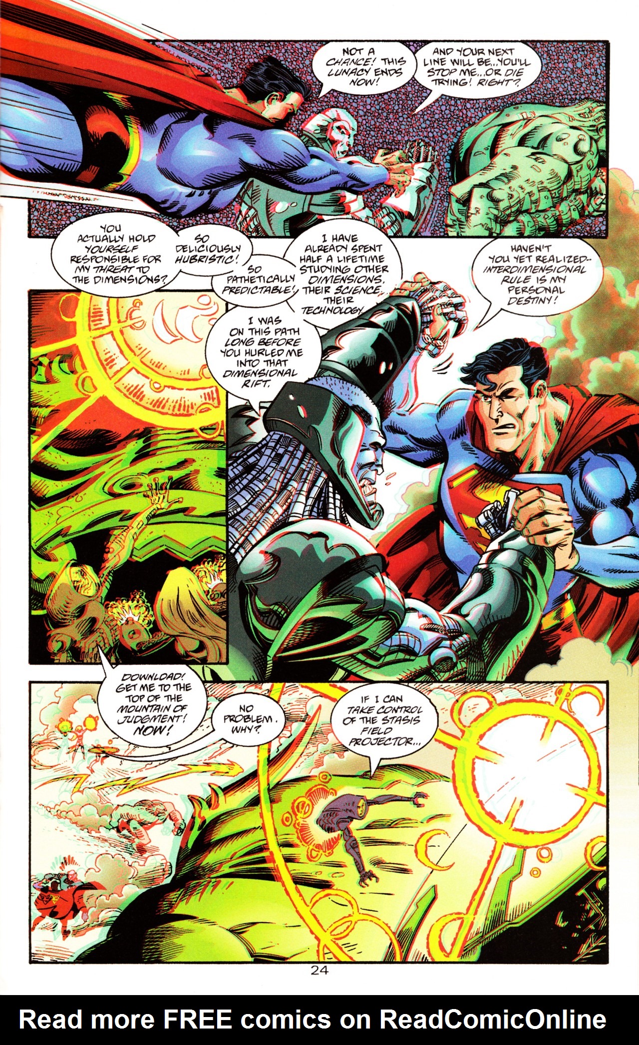 Read online Superman 3-D comic -  Issue # Full - 31