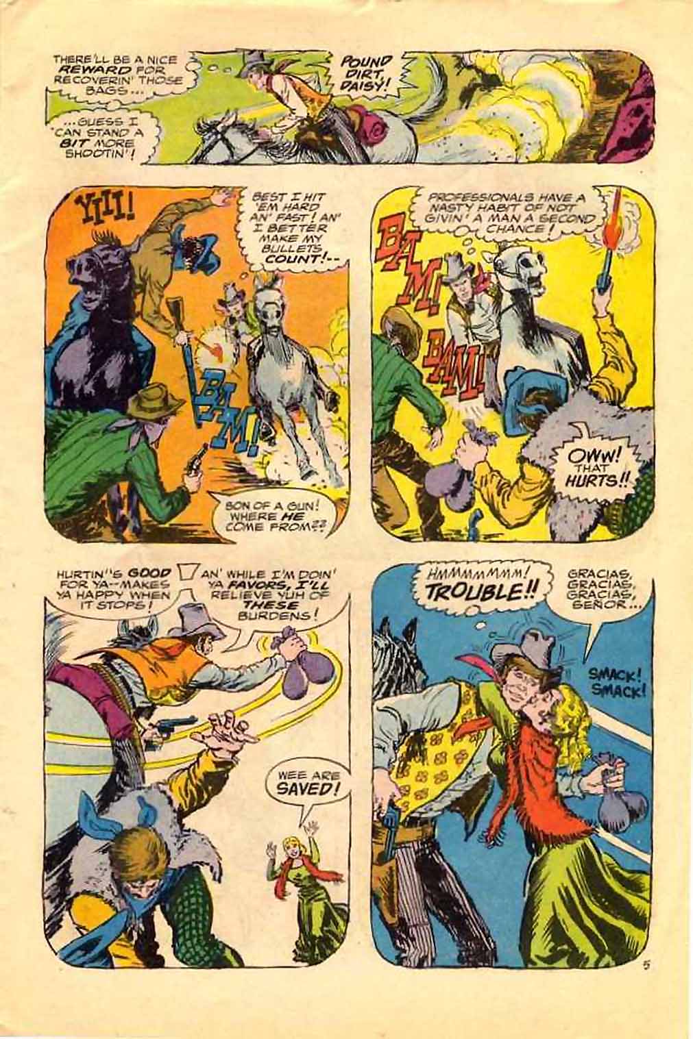 Read online Bat Lash (1968) comic -  Issue #4 - 7