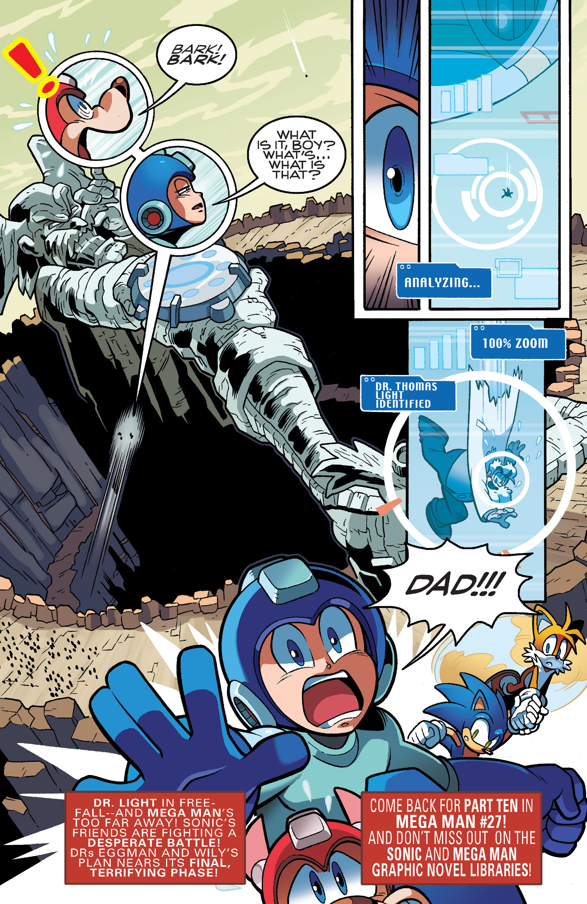 Read online Sonic Mega Man Worlds Collide comic -  Issue # Vol 3 - 31