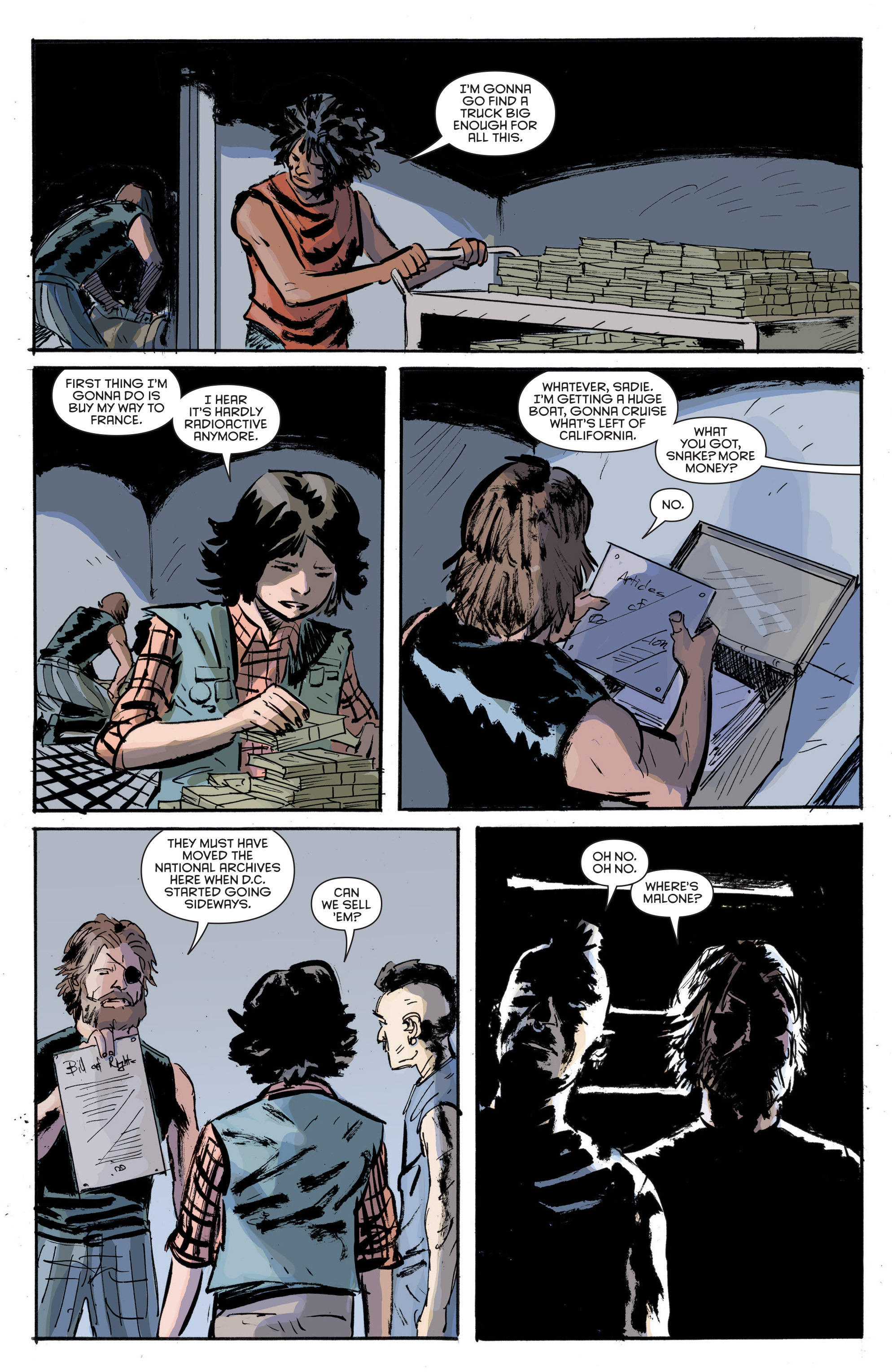 Read online Escape from New York comic -  Issue #14 - 17