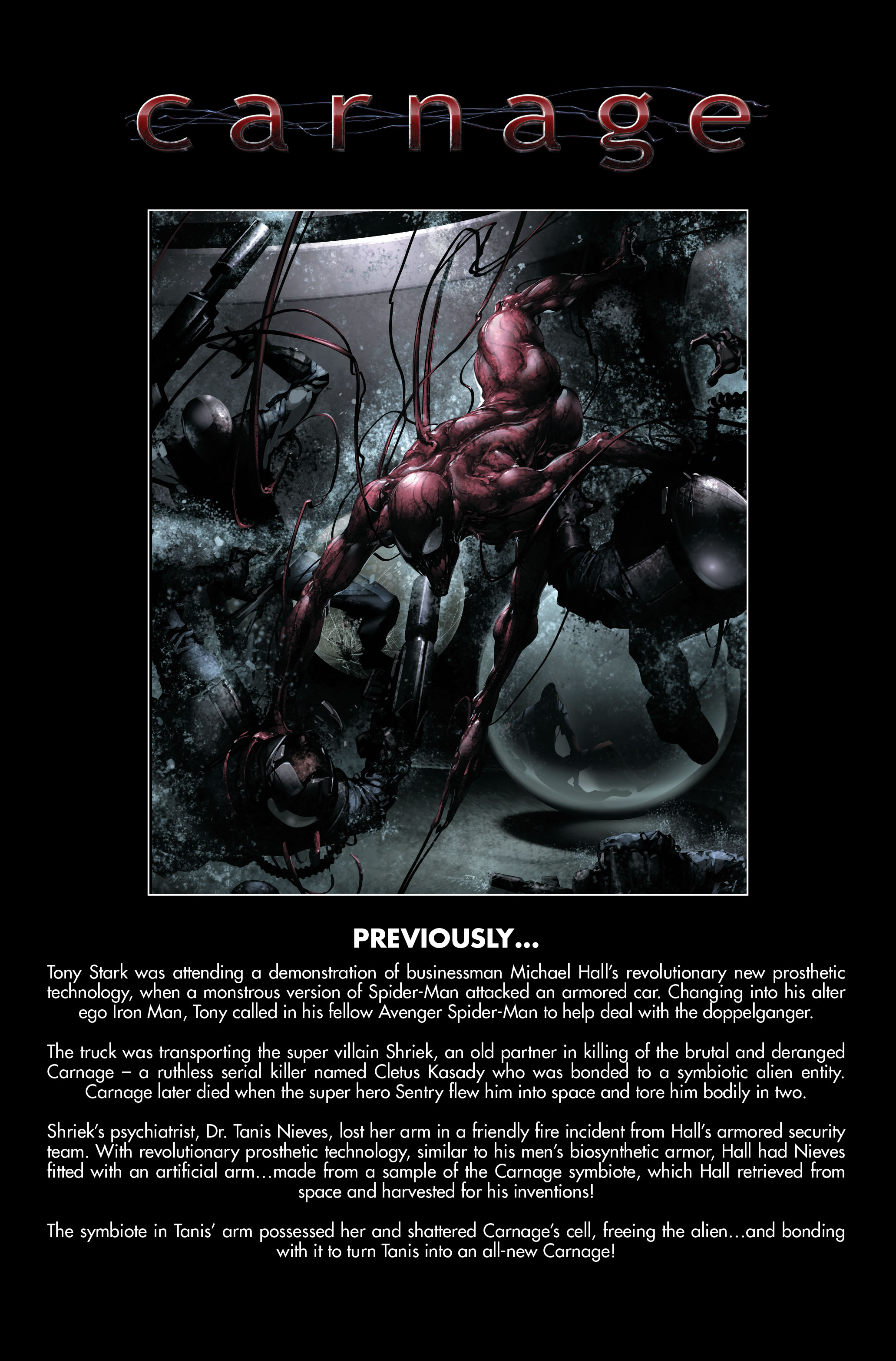 Read online Carnage (2010) comic -  Issue #3 - 2