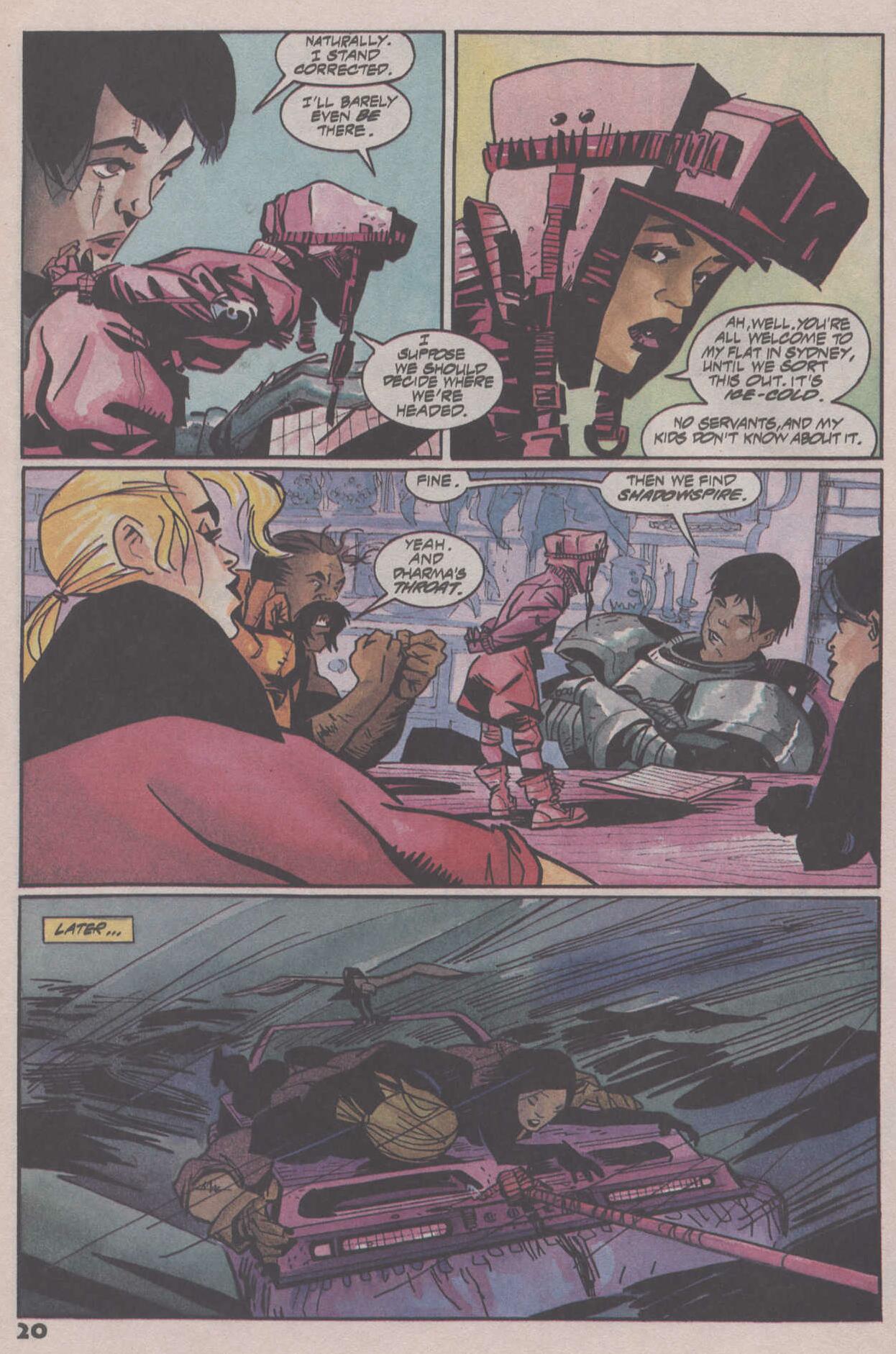 Read online Shadow Cabinet comic -  Issue #7 - 22