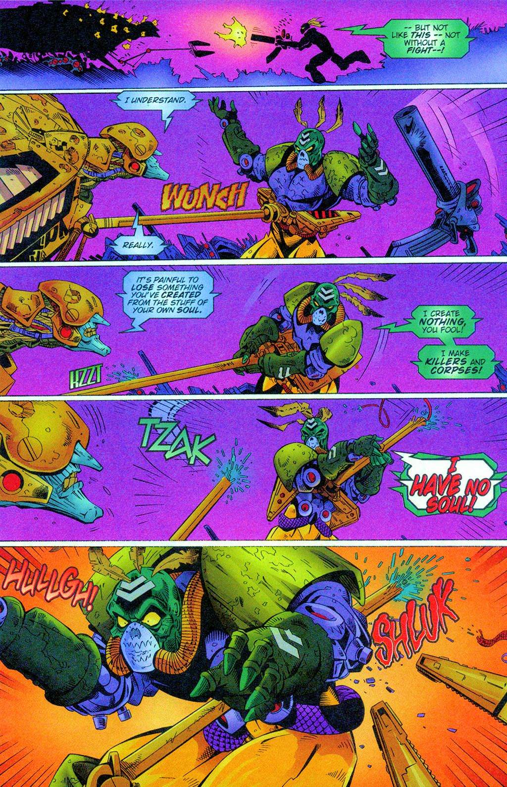 Read online Cybernary comic -  Issue #5 - 12