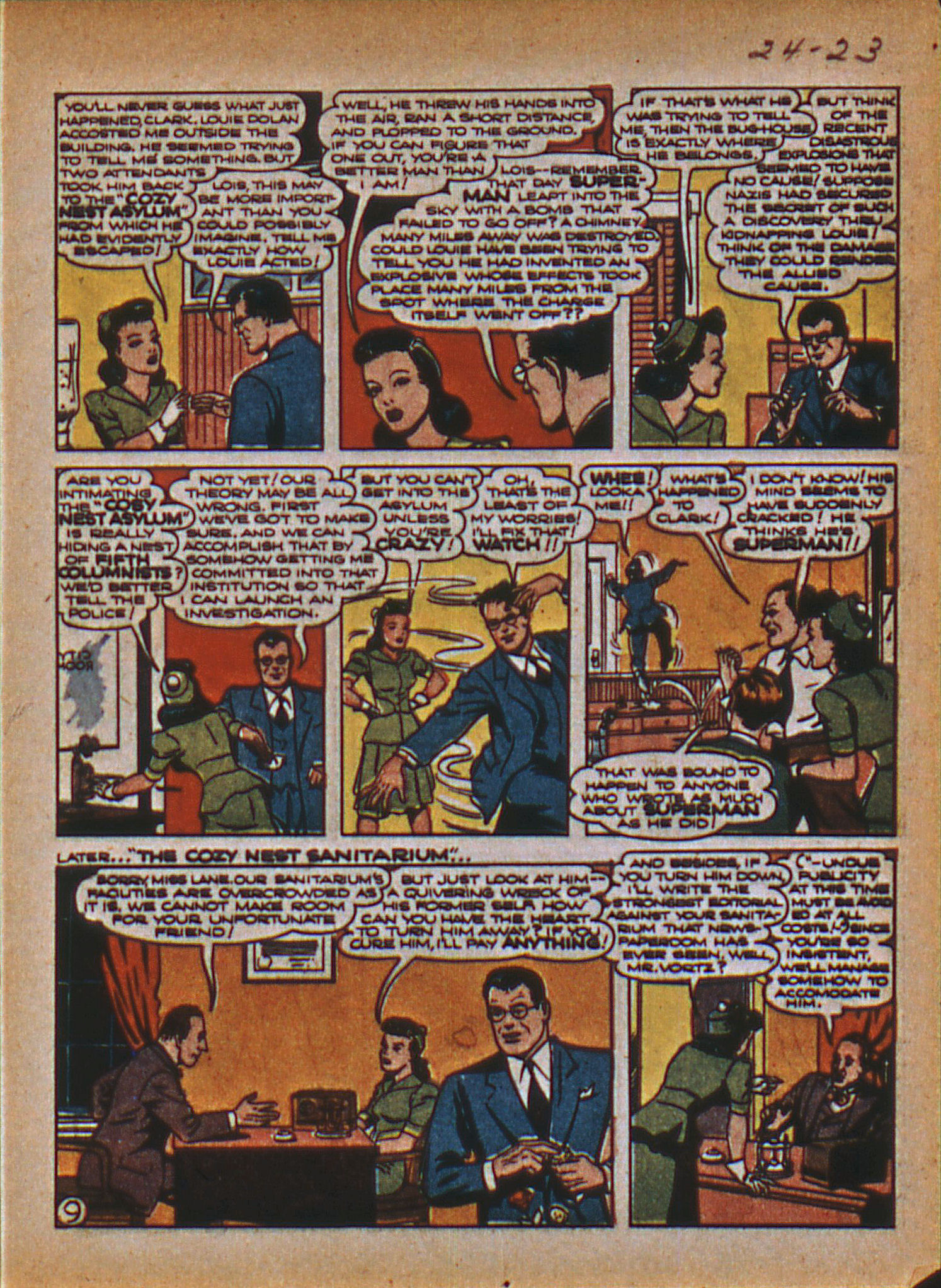 Read online Superman (1939) comic -  Issue #24 - 26