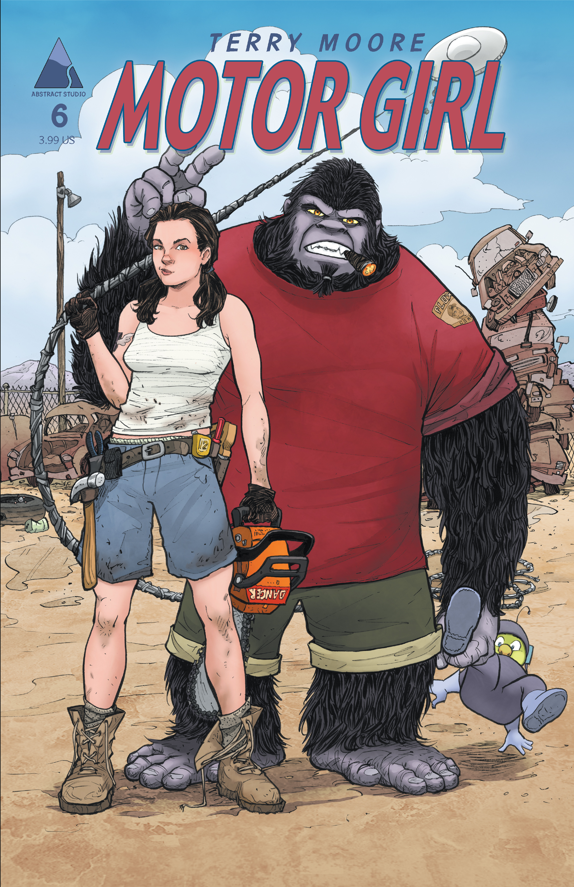 Read online Motor Girl comic -  Issue #6 - 1
