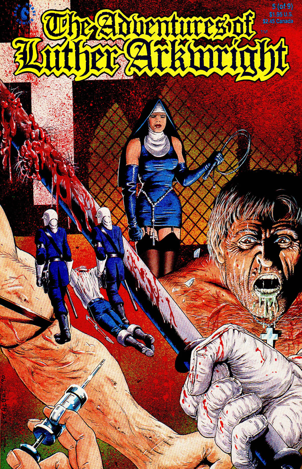 Read online The Adventures of Luther Arkwright comic -  Issue #5 - 1