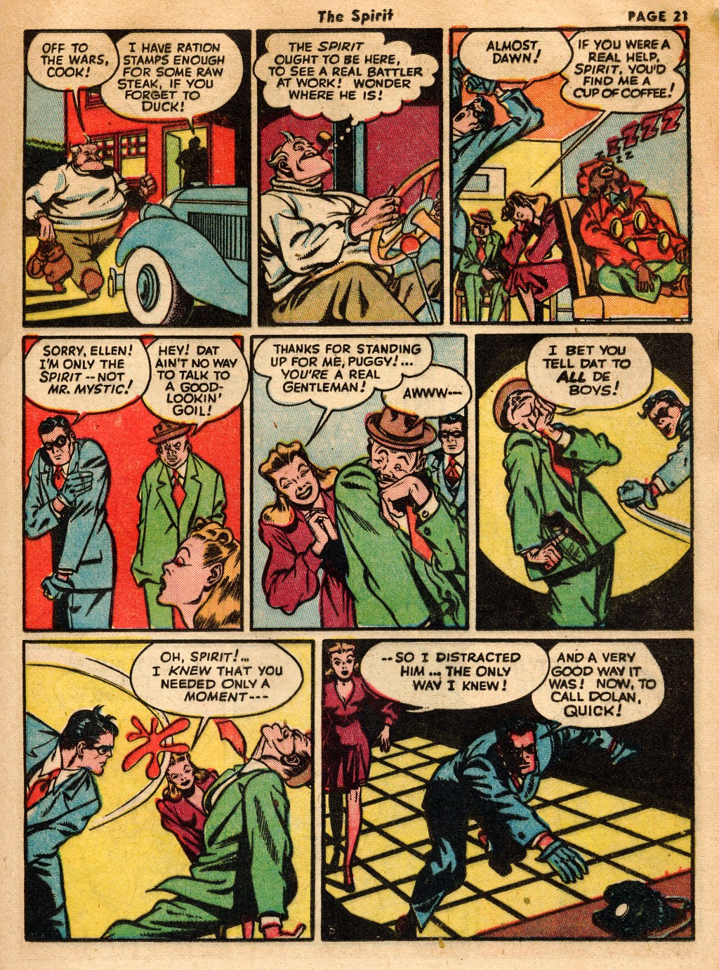 Read online The Spirit (1944) comic -  Issue #2 - 23