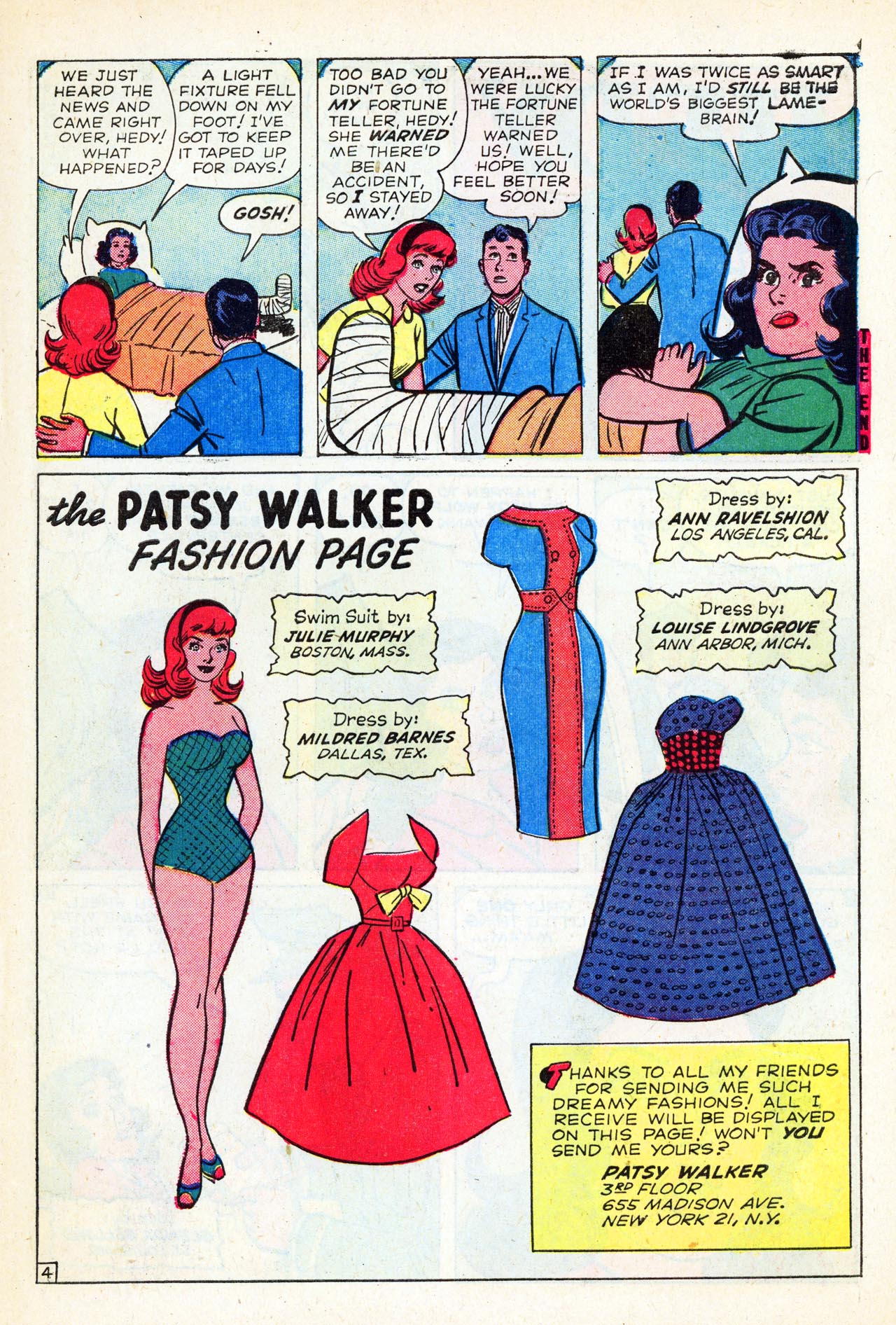Read online Patsy and Hedy comic -  Issue #66 - 31